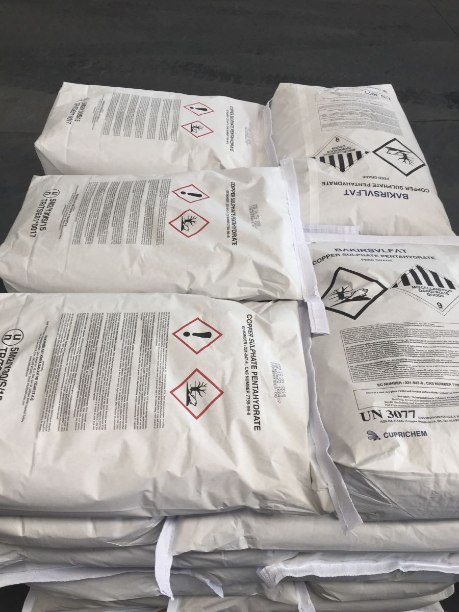 Feed grade Copper Sulfate - Đồng sunphat - CuSO4.5H2O